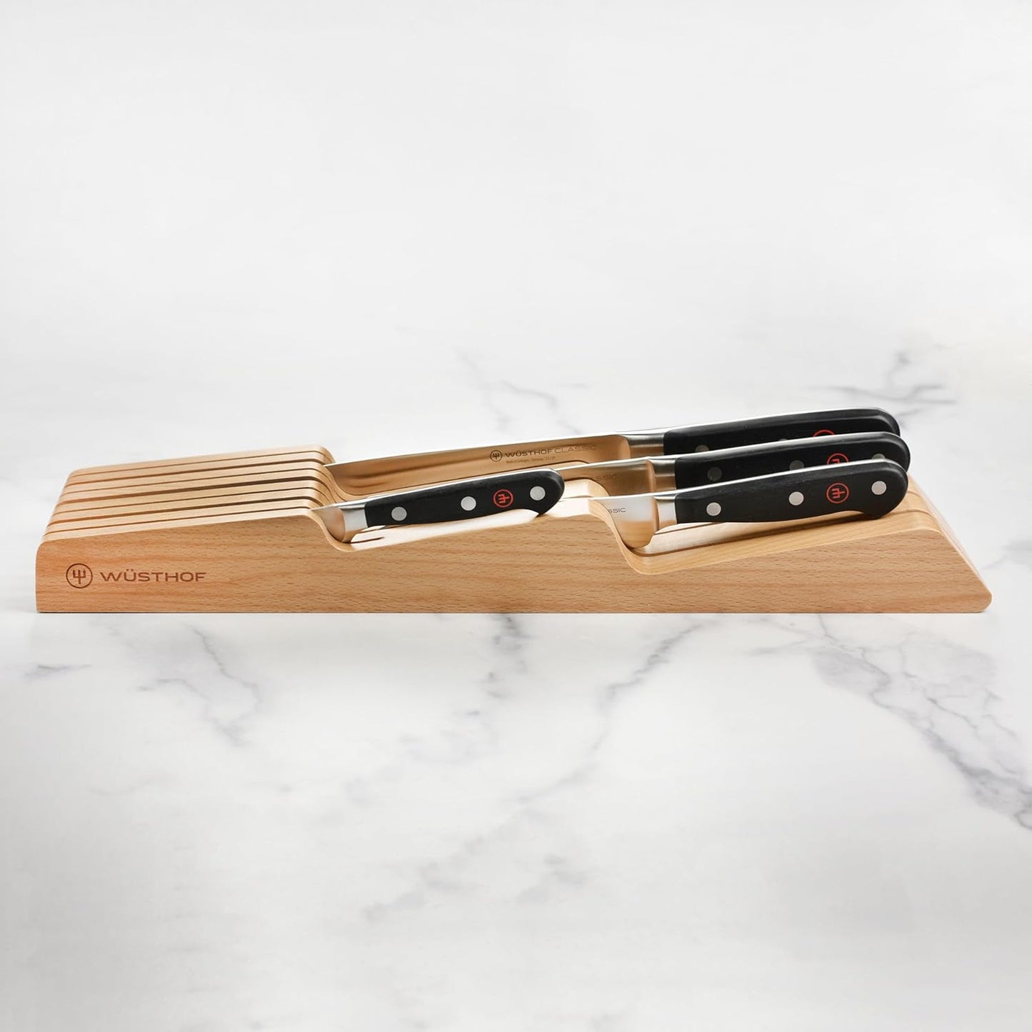 Wusthof Classic 5 Piece In-Drawer Knife Block Set