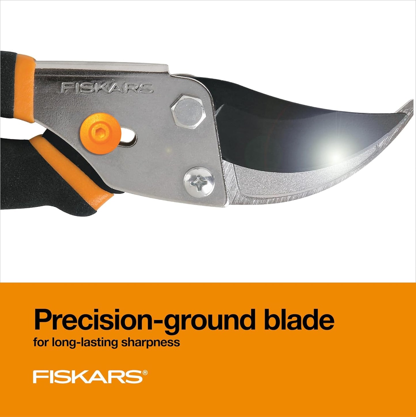Fiskars 2-Piece Pruning & Veggie Shears Set, Explore Collection Garden Tool Kit, Bypass Pruner for Light Trimming, Vegetable Shears with Serrated Stainless Steel Blades for Harvesting Flowers & Herbs