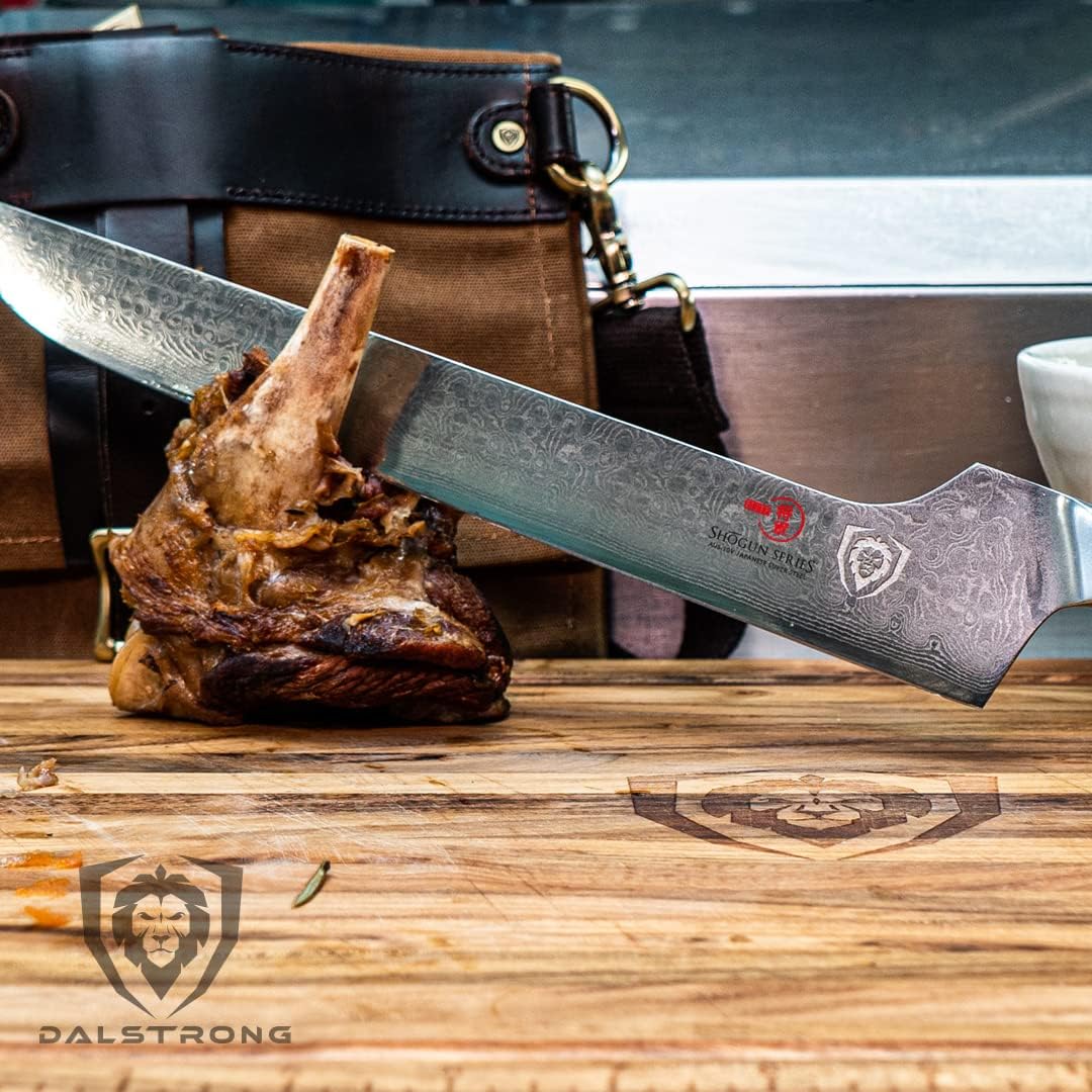 Dalstrong Slicing Carving Knife 12 inch + Boning Knife 6 inch - Shogun Series ELITE - Japanese AUS-10V Super Steel - G10 Handle - Fillet Kitchen Cooking Knife - Sheaths Inlcuded