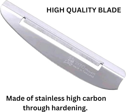 Fruit Peeler Cutter Vegetable Knife Double Blade Stainless Steel for Kitchen/Cut Slice and Peeling Knives for Chef 4 inches (Double Blade Green)