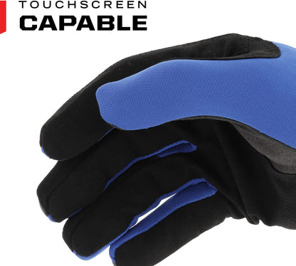 Mechanix Wear: FastFit Work Glove with Elastic Cuff for Secure Fit, Performance Gloves for Multi-purpose Use