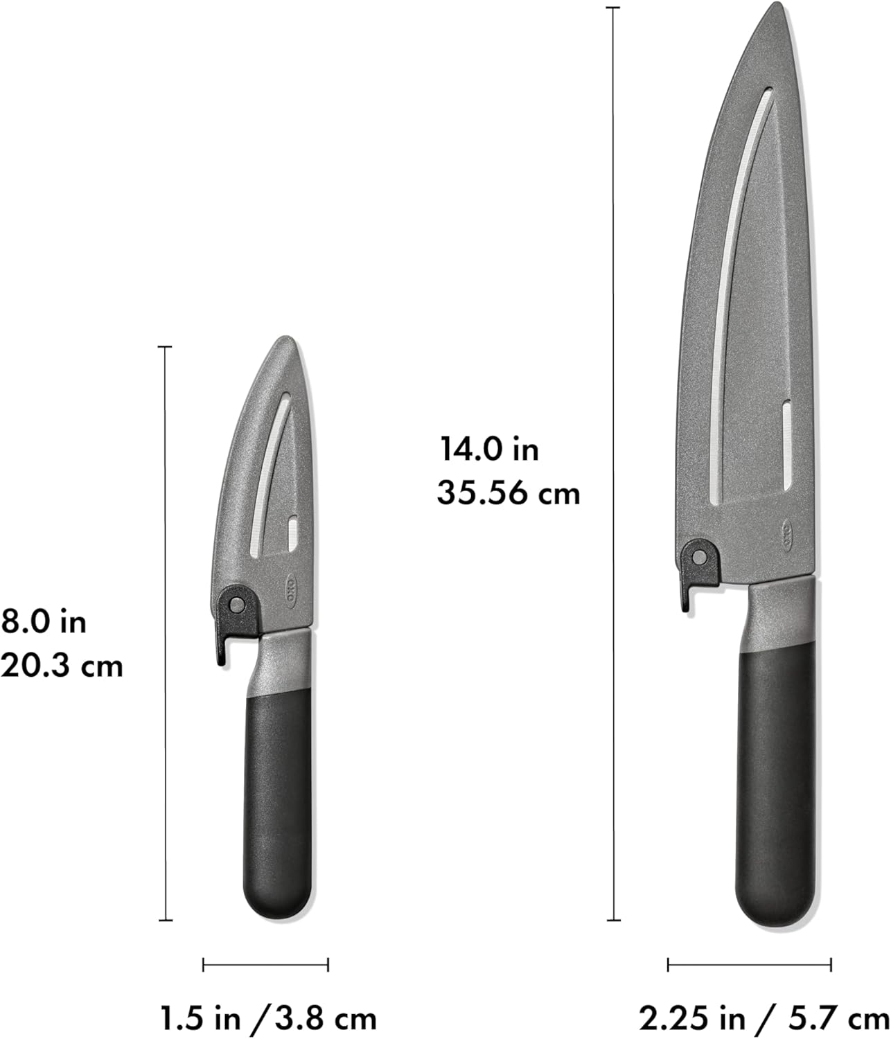 OXO Good Grips 5 in Santoku Knife with Locking Sheath