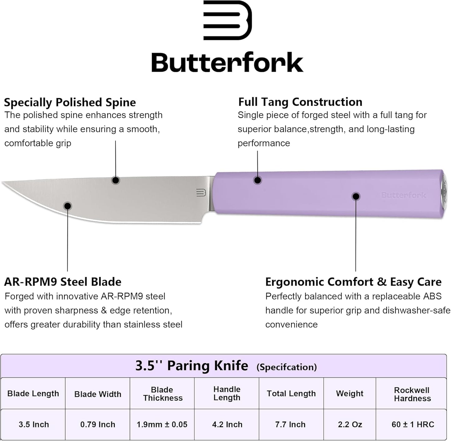 6 Inch Nakiri Knife, AR-RPM9 Steel & Replaceable Handle, Multipurpose Meat Cleaver Vegetable Chef Knife with Oak Sheath, Gift for Home Chefs