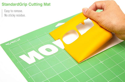 12x24 Stronggrip Cutting Mat for Cricut Maker 3/Maker/Explore 3/Air 2/Air/One, 3 Pcs Non-Slip Flexible Cutting Mats for Crafts, Quilting, Sewing and all Arts