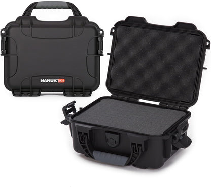 NANUK 904 Hard Case with Foam – IP67 Waterproof Protective Case for Camera, Drone & Gear – Impact-Resistant & Dustproof – Perfect for Travel 10.2" x 7.9" x 4.5" – Yellow