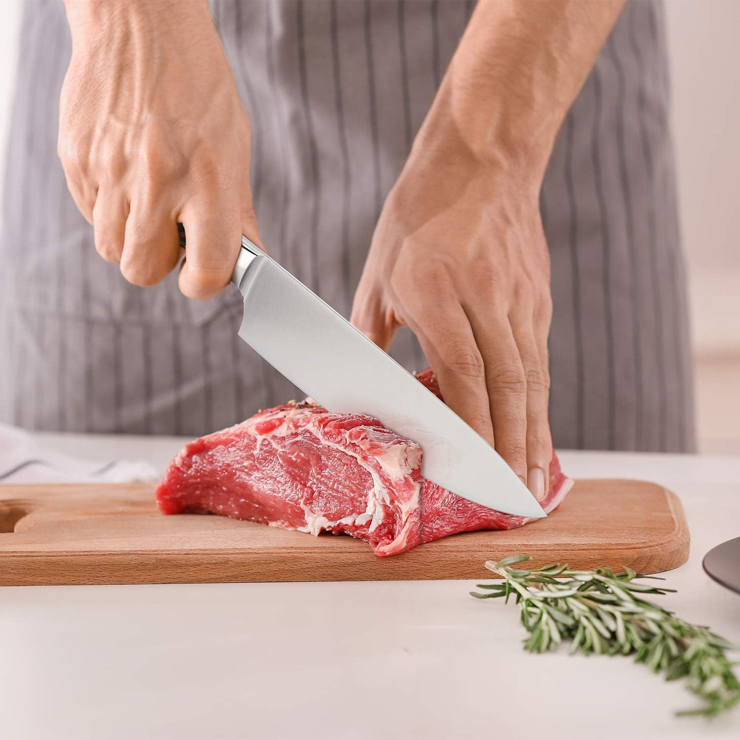 imarku Bread Knife 10 Inch: Japanese High Carbon Stainless Steel Professional Grade Serrated Bread Knife, Razor Sharp Edge Cake Knife for Homemade Bread/Bagels/Cake