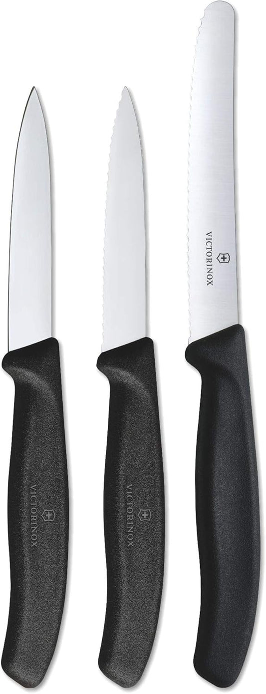 Victorinox 6.7113.3 V6.7113.3 Swissclassic Paring Knife Set, Black