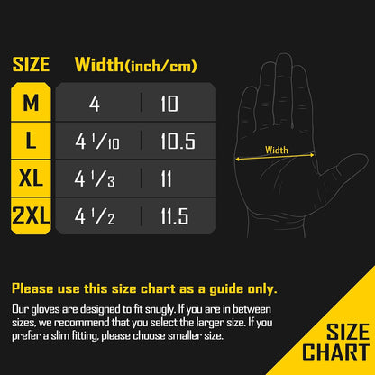 COOLJOB A6 Cut Resistant Anti Vibration Work Gloves Men, TPR Impact Reduce Mittens, Palm Rubber Patch Shock Absorption, M-2XL