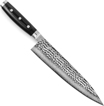 Enso Chef's Knife - Made in Japan - HD Series - VG10 Hammered Damascus Stainless Steel Gyuto - 8"