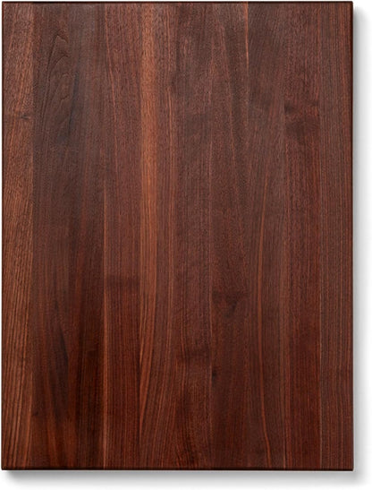 John Boos R-Board Series Rectangular Wooden Maple Cutting Board 20”x15” – 1.5” Thick, 12-lb Reversible Butcher Block with Edge-Grain & Finger Grips – Made in the USA