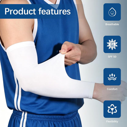 Arm sleeves for men Woman,Cooling UV Sun Protection sleeves to cover arms for women arm sleeve Outdoor Sports