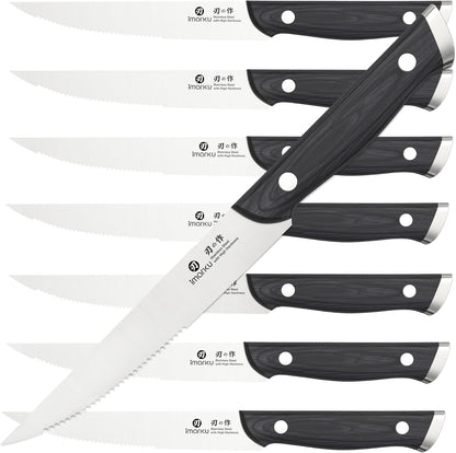 imarku Bread Knife 10 Inch: Japanese High Carbon Stainless Steel Professional Grade Serrated Bread Knife, Razor Sharp Edge Cake Knife for Homemade Bread/Bagels/Cake