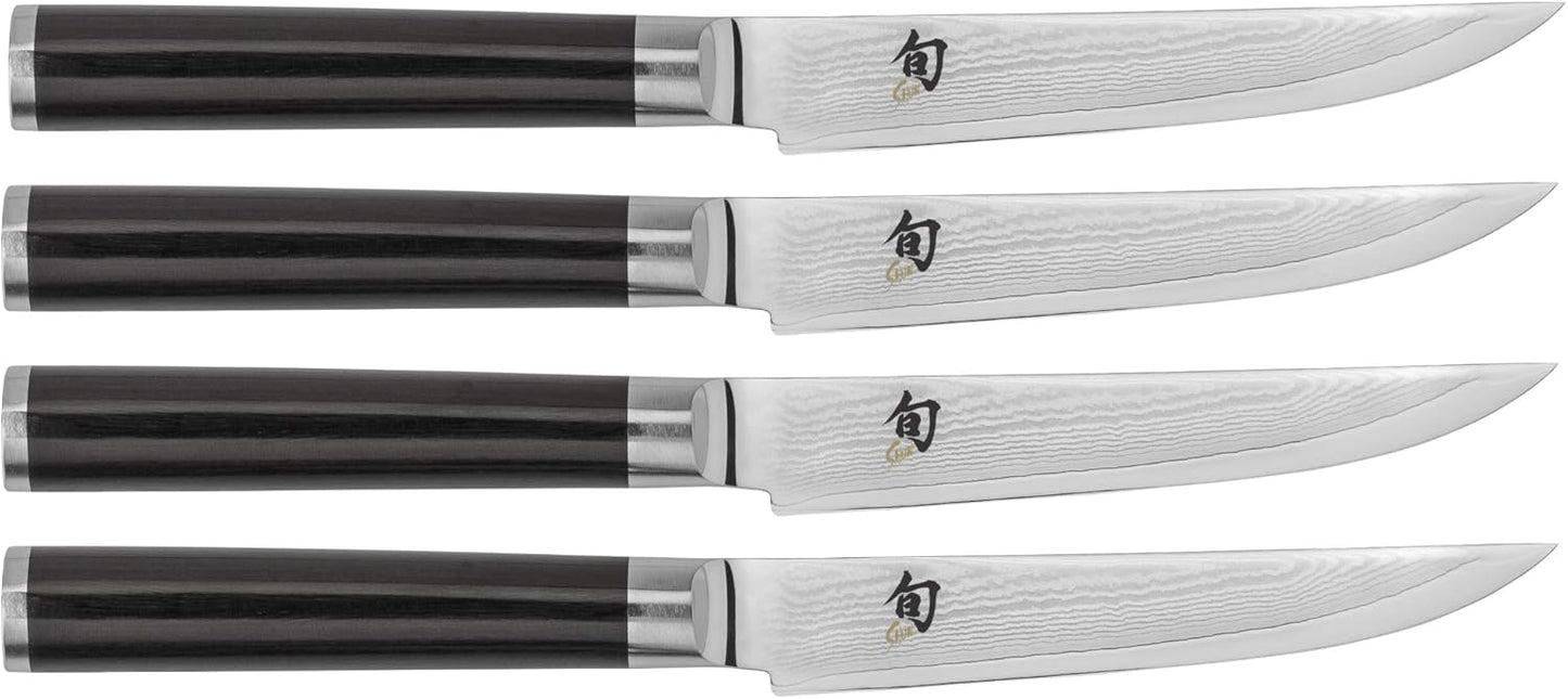 Shun Classic 4 Pc Steak Knife Boxed Set