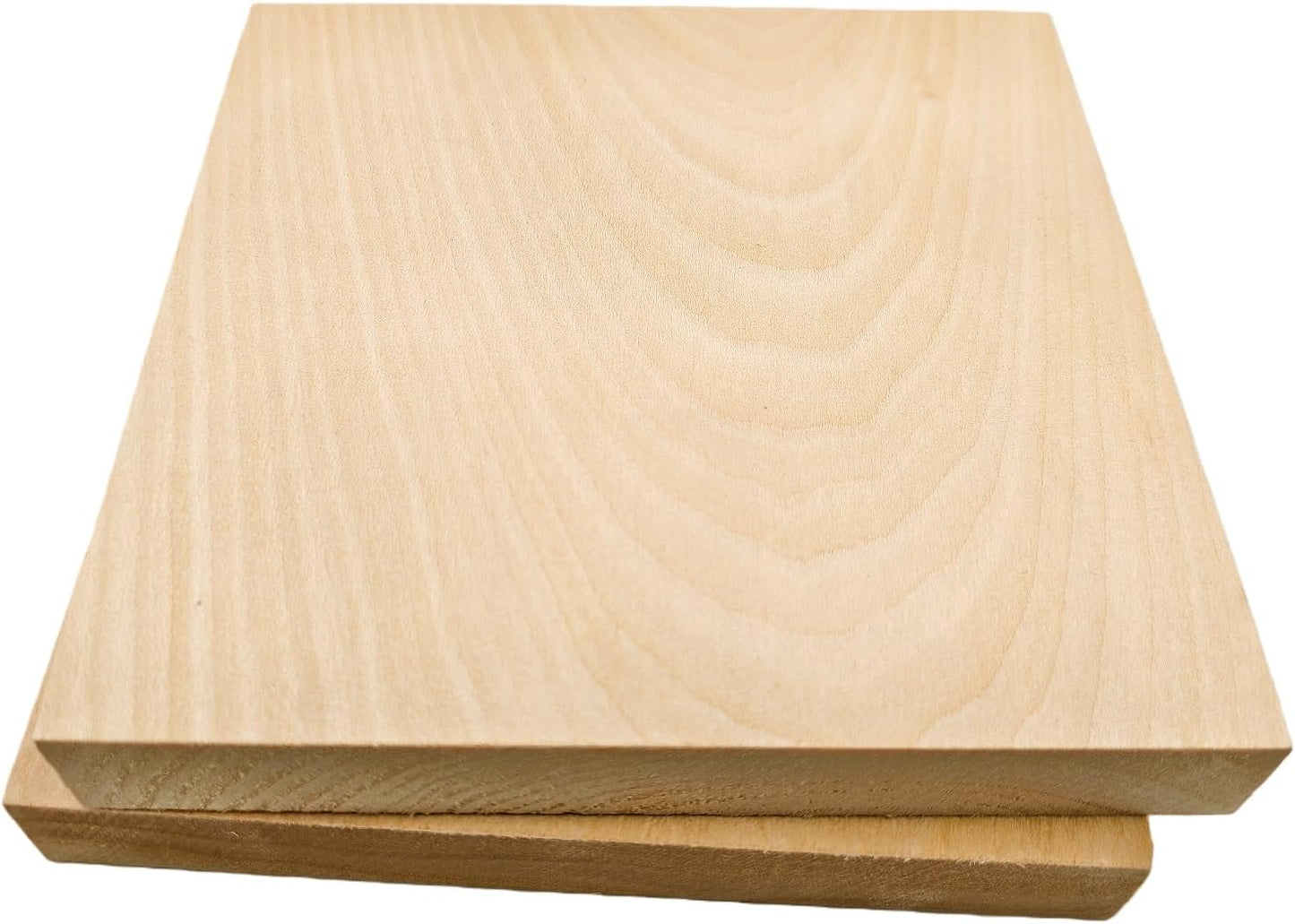 Unfinished Basswood Blocks for Crafts, Wood Craft Panels for Art, Engraving, Painting, DIY Projects, Chip Carving, Fretwork (7.87 x 3.93 x 0.78 in)