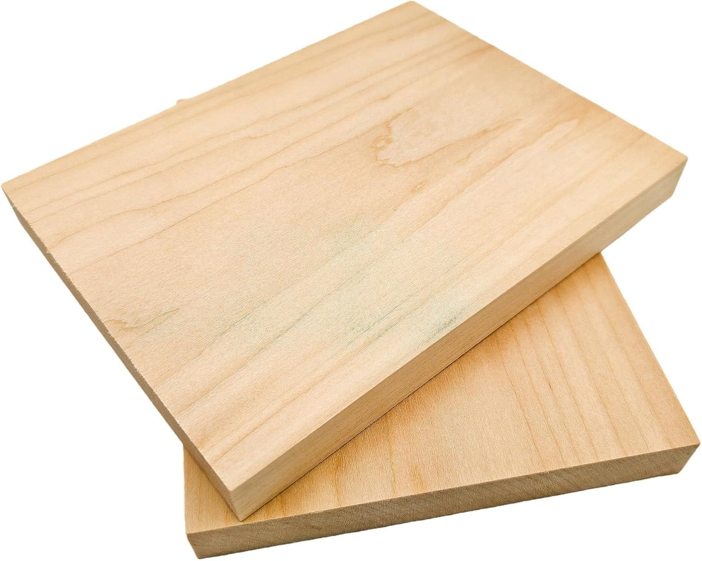 Unfinished Basswood Blocks for Crafts, Wood Craft Panels for Art, Engraving, Painting, DIY Projects, Chip Carving, Fretwork (7.87 x 3.93 x 0.78 in)