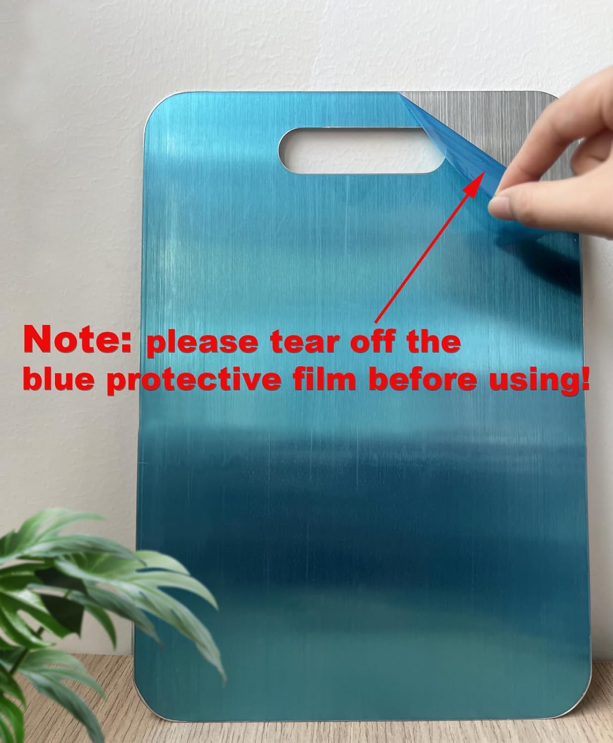 Titanium Cutting Board Set of 3, 100% Pure Titanium Cutting Boards for Kitchen, Non Toxic, Double-Sided Food Grade Chopping Board for Outdoor Camping, Dishwasher Safe