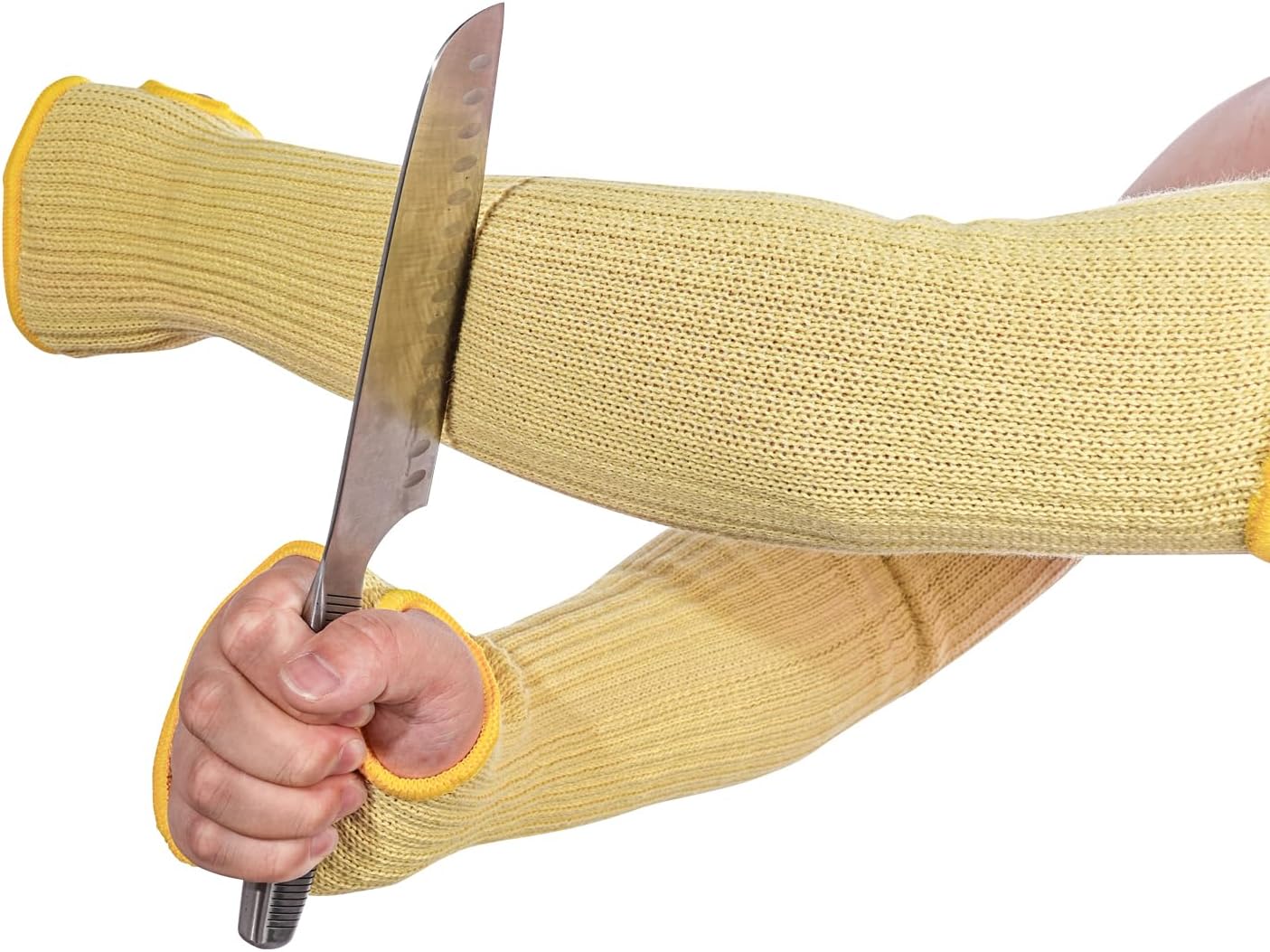 Cut Resistant Arm Sleeves,Heat Resistant,Flame retardant Arm Protectors, for Thin Skin and Bruising