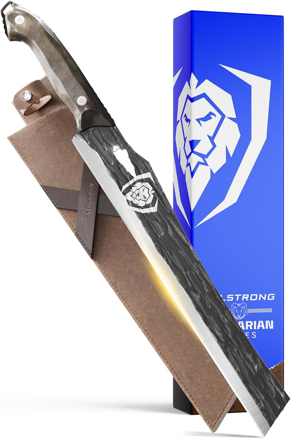 Dalstrong Curved Fillet Boning Knife 6”- Barbarian Series - Premium Swedish 14C28N High Carbon Stainless Steel - Black Brown Wood Handle Knife - Professional Fillet Knife- Sheath Included