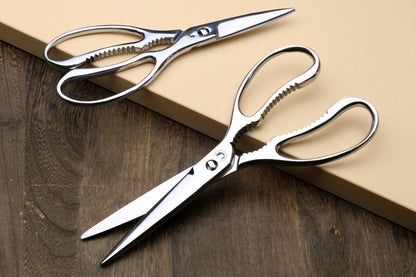Yoshihiro All Stainless Steel Pull-Apart Japanese Kitchen Shears/Scissors 8.25 Inch (210mm) - Made in Japan