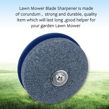 cenoz Crafts Man Lawn Mower Blade Sharpener for Any Power Hand Drill by (5 Packs Blue)