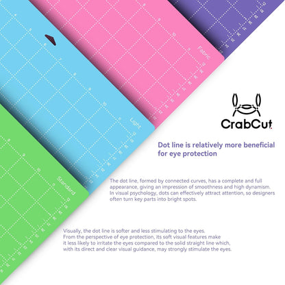 Cutting Mats for Cricut Maker 4/Explore 4/Maker 3/Explore 3/Explore Air 2 12x12 Inch 3Pack Pink FabricGrip Durable Long Lasting Ultra Strong Stickness Replacement Cut Mat for Cricut/Siser Juliet Romeo