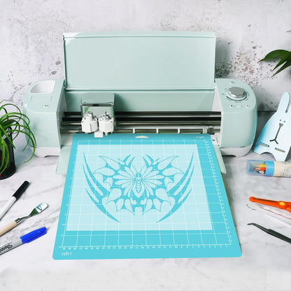 Gwybkq Cutting Mat 12"x12" Standard Grip 8 Pack, Compatible with Cricut Maker 4/Explore Air/One, Non-Slip Durable Adhesive Mats, Replacement Cutting Accessories for Die-Cutting, Quilting & Crafts