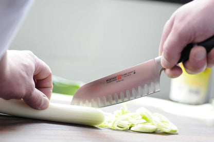 WÜSTHOF Classic IKON 5" Hollow Edge Santoku Knife