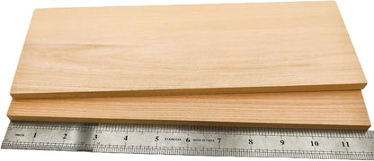 Unfinished Basswood Blocks for Crafts, Wood Craft Panels for Art, Engraving, Painting, DIY Projects, Chip Carving, Fretwork (7.87 x 3.93 x 0.78 in)