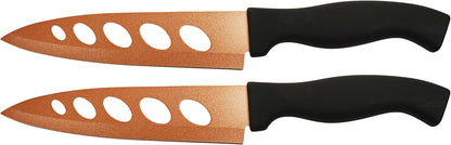 Copper Knife - 2 Pack. Never Needs Sharpening - COPPER KNIFE Stainless Steel Stays Sharp Forever