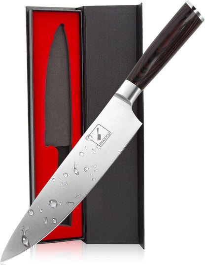 imarku Bread Knife 10 Inch: Japanese High Carbon Stainless Steel Professional Grade Serrated Bread Knife, Razor Sharp Edge Cake Knife for Homemade Bread/Bagels/Cake