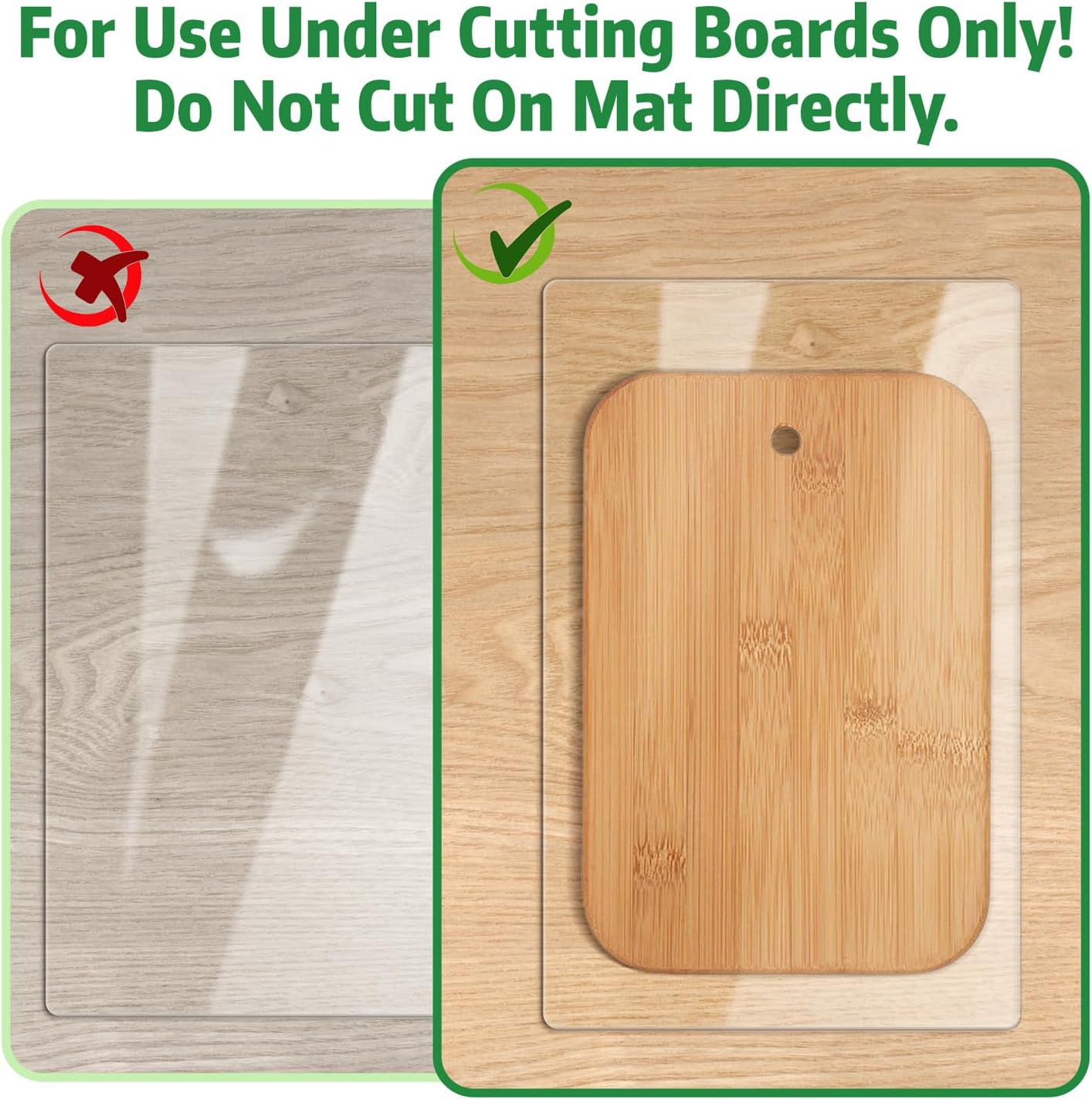 Upgraded 10” x 15” Non-Adhesive Non-Slip Cutting Board Mat, Multi-Purpose Non-Slip Pad for Chefs & Home Cooks, Safety Grip Mat Under Kitchen Cutting Boards, Drawer Liners (Black, 1 Pack)