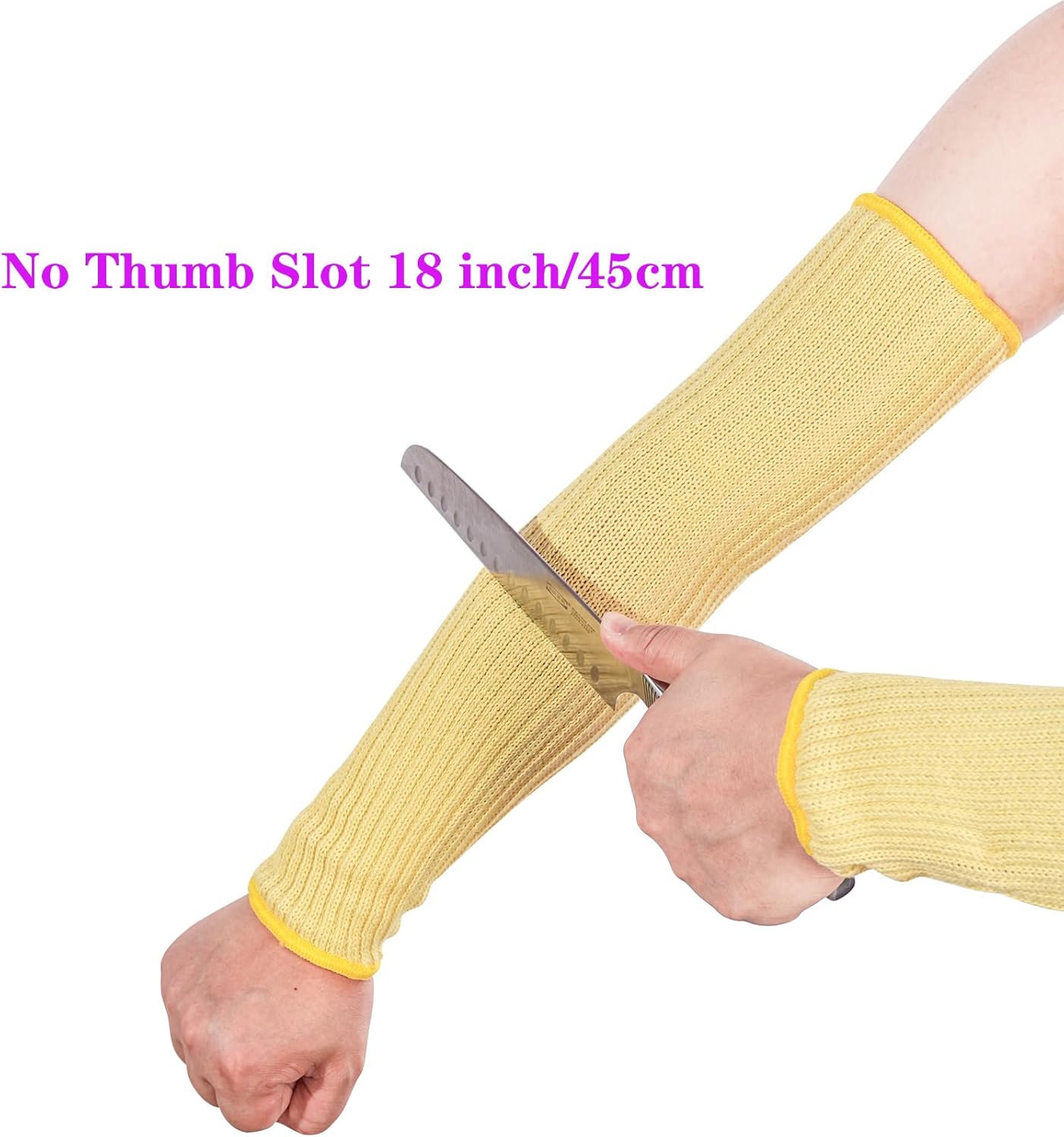 Cut Resistant Arm Sleeves,Heat Resistant,Flame retardant Arm Protectors, for Thin Skin and Bruising