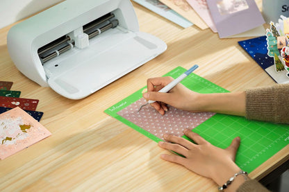 Cutting Mats for Cricut Joy Xtra: 4 Mats 8.5x12 Inch Standard Adhesive Dot Design for Eye Care Green StandardGrip Sticky Washable and Reusable Replacement Cut Mat for Cricut Joy Extra