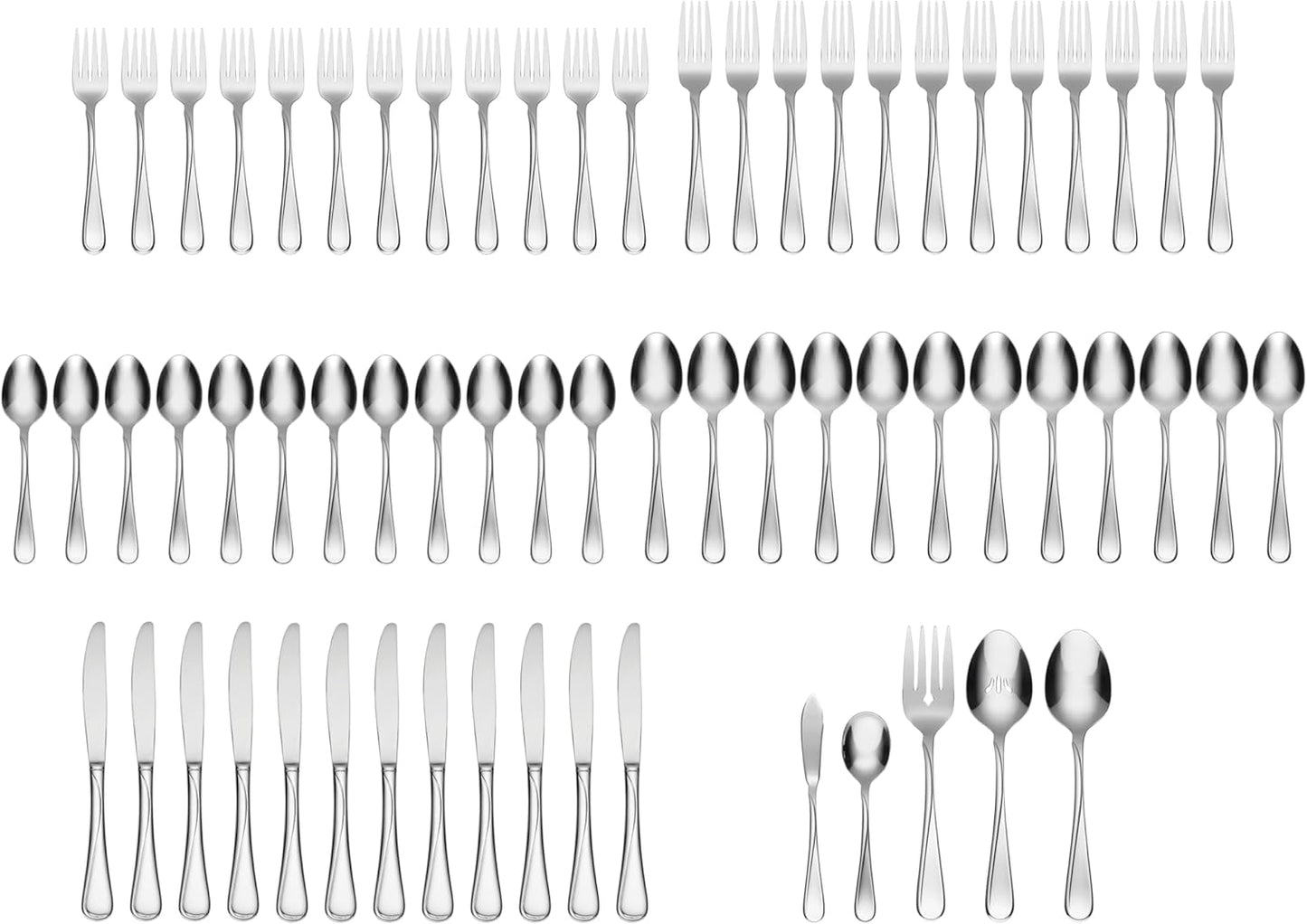 Oneida Flight Steak Knives, Set of 4, Silver