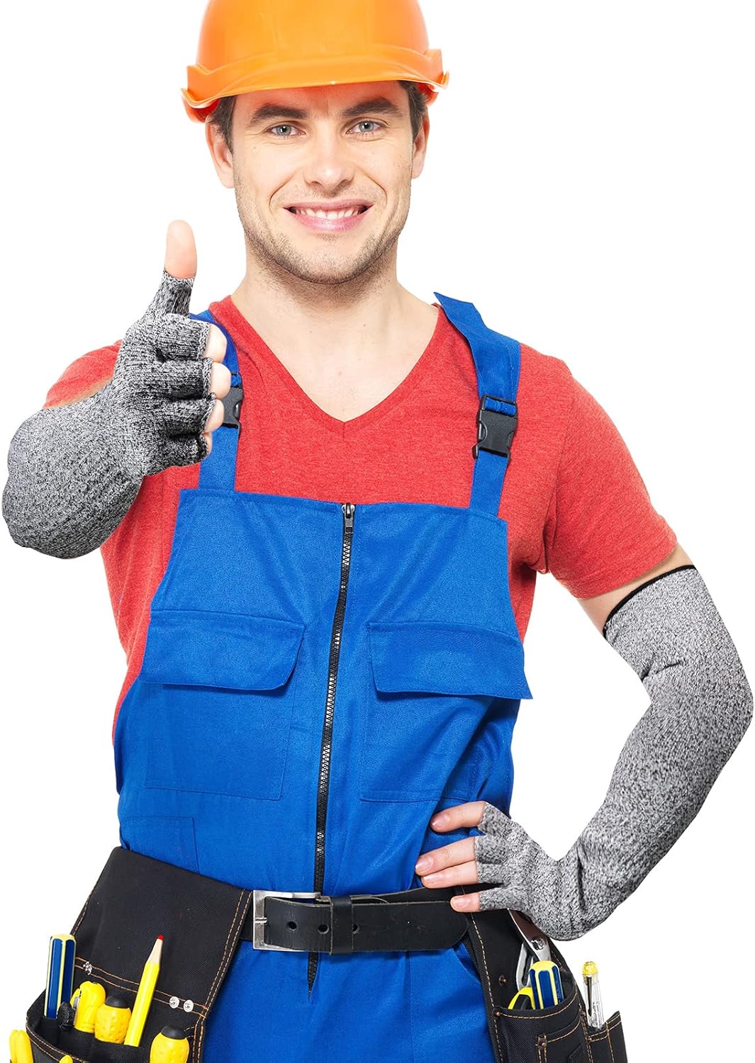 Sintege Anti Cut Protective Sleeves Arm Sleeves Safety Cut Resistant Gloves
