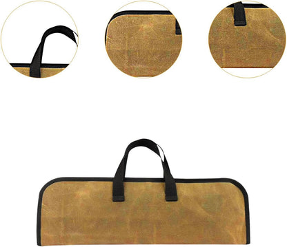 Knife Roll Bag Multifunction Portable Knives Pouch for Travel Cooking Picnic
