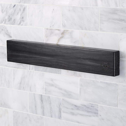 Schmidt Brothers - Acacia 24" Knife Magnetic Strip Wall Bar, Universal Magnetic Knife Holder for Wall and Cutlery Storage Up to 12-16 Knives