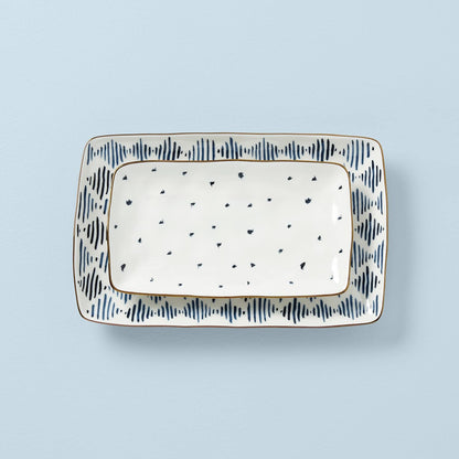 Lenox 895698 Blue Bay 2-Piece Glass Cutting Board Set