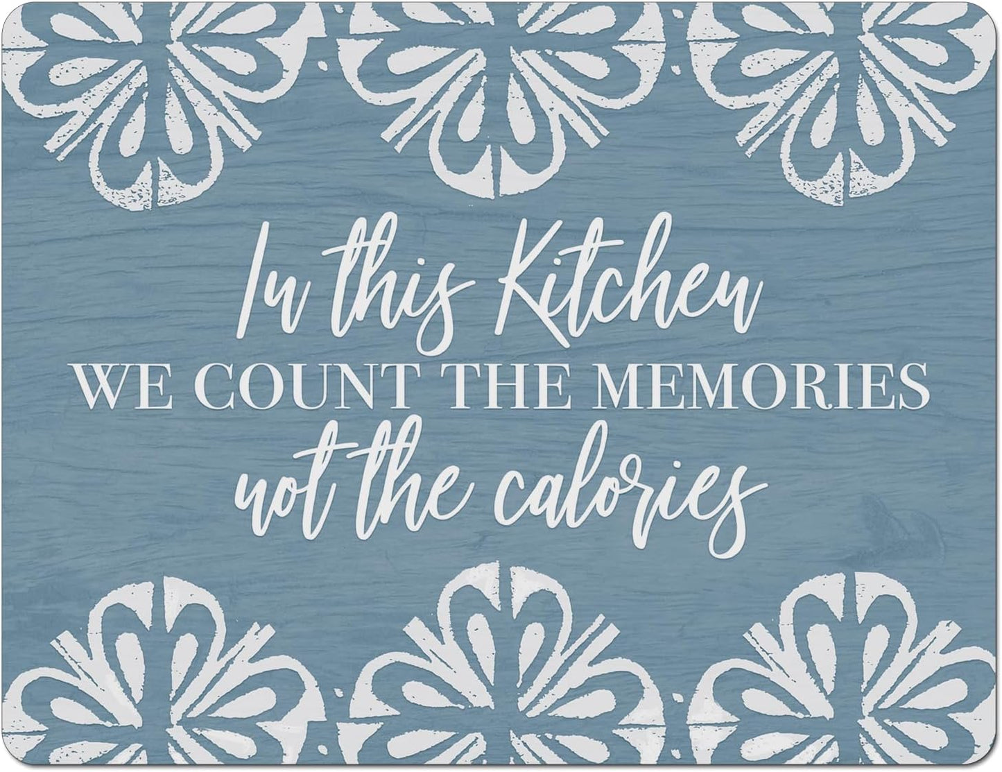 Cut N' Funnel Farmhouse Fall Designer Flexible Cutting Board Mat 15" x 11.5" Made in the USA Decorative Flexible Easy to Clean