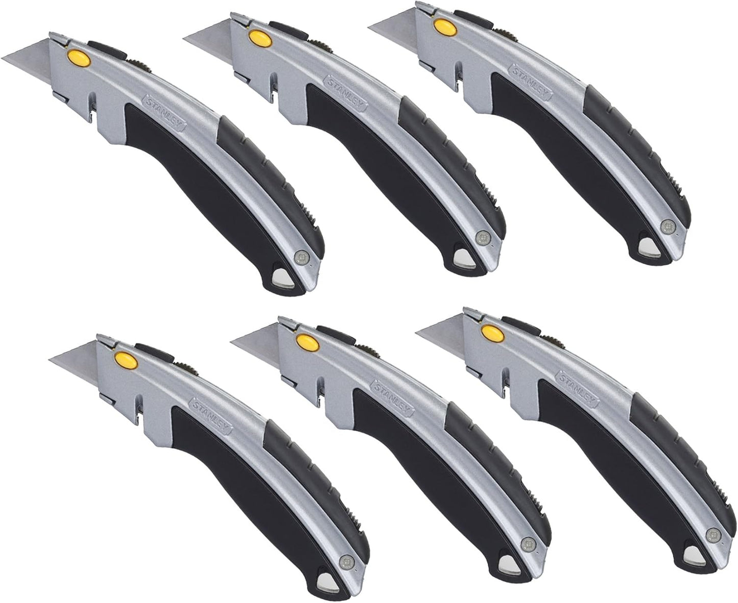 Stanley 10-788 Instantchange Retractable Utility Knife 6 Pack