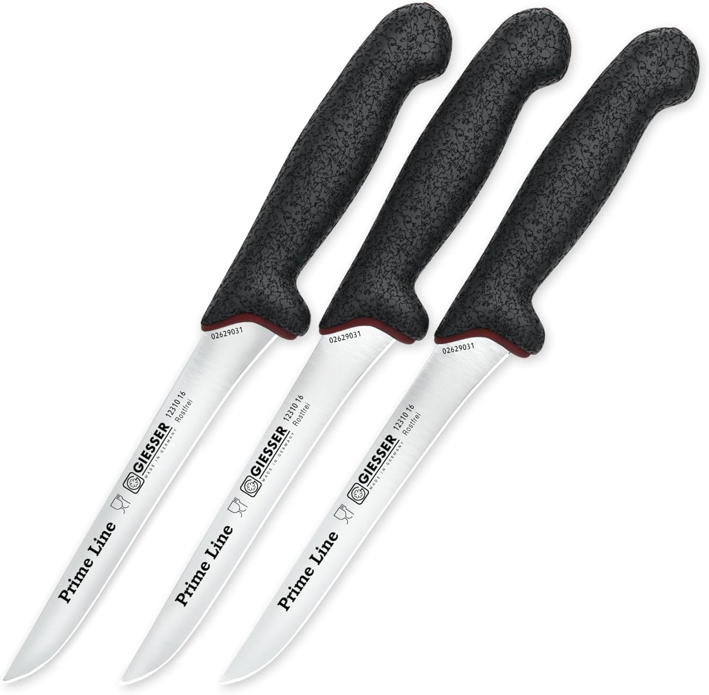 Giesser since 1776, Made in Germay, Boning knife 6 Inch Flexible Streight thinn Blade, Ultra Slip Resistant, Dishwashersafe, rustfree, Butcher Knife for Filleting (3)
