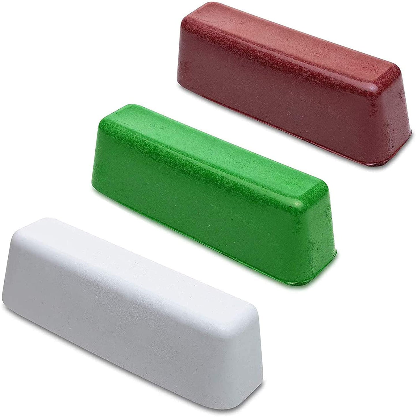 Polishing Buffing Compound Kit, Jeweler’s Rouge for Metal, Copper,Stainless Steel, Aluminum, Jewelry, Knife Strop & Buffing Wheel Polishing
