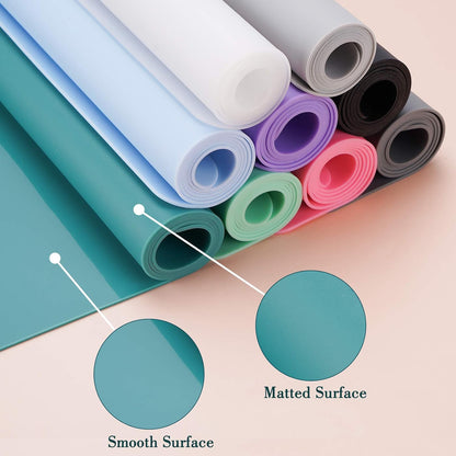 Gartful 25“x17”x0.03“ Silicone Mats for Kitchen Counter, Large Silicone Countertop Protector, Nonskid Heat Resistant Desk Saver Pad, Multipurpose Mat, Placemat, Dark Gray