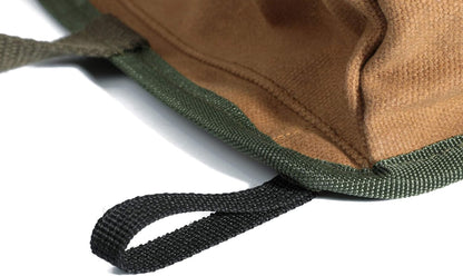 Wrench Tool Roll, Heavy Duty Waxed Canvas Multi-purpose Tool Pouch Bag With 25 Pockets, Easy Storage, Durable (Khaki)