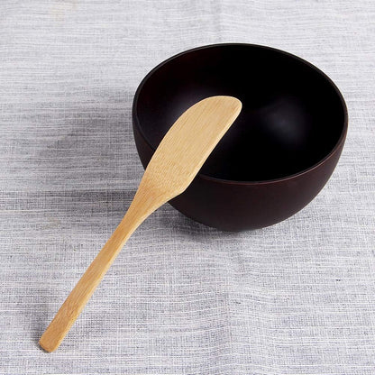 6Pcs Bamboo Butter Knife Spreader Spatula Kitchen Gadgets for Sandwich Cream Cheese Bread Bakery Cake Jam Butter Spreader Dumpling Filling Tool