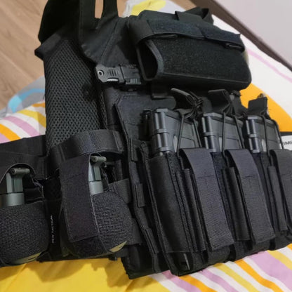 Azarxis Tactical Mini Belt Pouches, Multi-Purpose Small Battery Case Compact Utility EDC Card Slot Holder Waist Bags Military Molle Pack Sundries Storage Pack