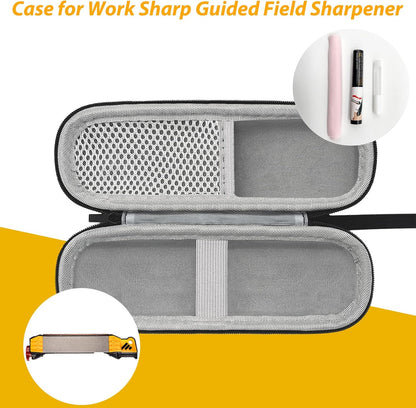 ICIMBI Hard Travel Carrying Case for Work Sharp Guided Field Sharpener Black