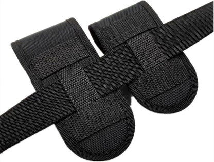 Multitool Belt Sheath for Leatherman, Gerber - Nylon Knife Pouch for Folding Knife - Snap Closure Knife Holder with Horizontally or Vertically Carry Belt Loop