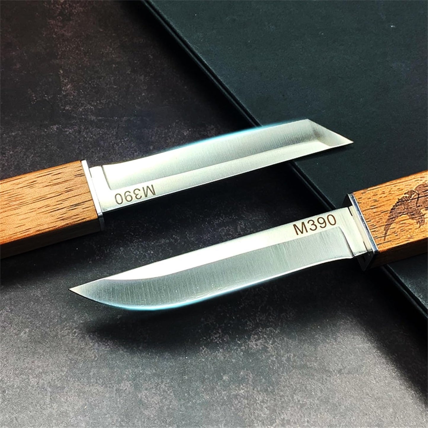 Generic Samurai Knives 2 in 1, Dual Blade Chef Knife Set, Dragon & Phoenix Double Blades, Perfect for Cutting Meat, Vegetables & Fruit