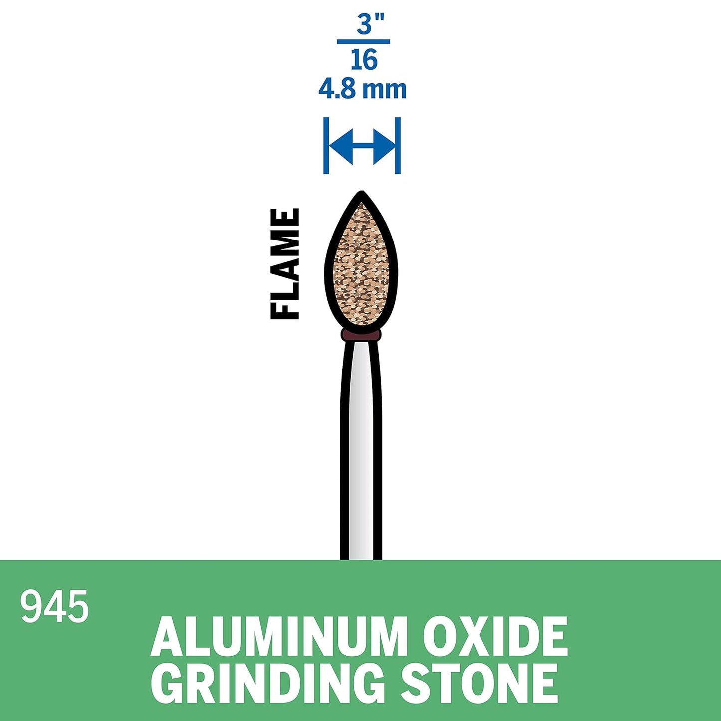 Dremel 932 Aluminum Oxide Grinding Stone